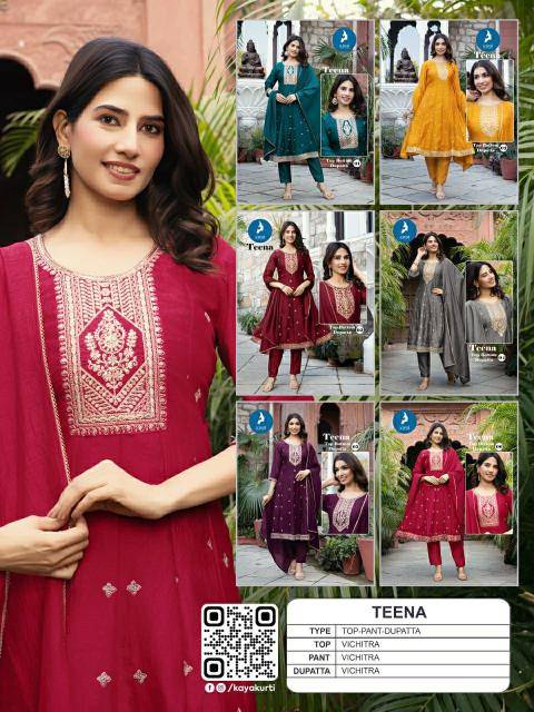 Kaya teena Designer kurtis wholesale
